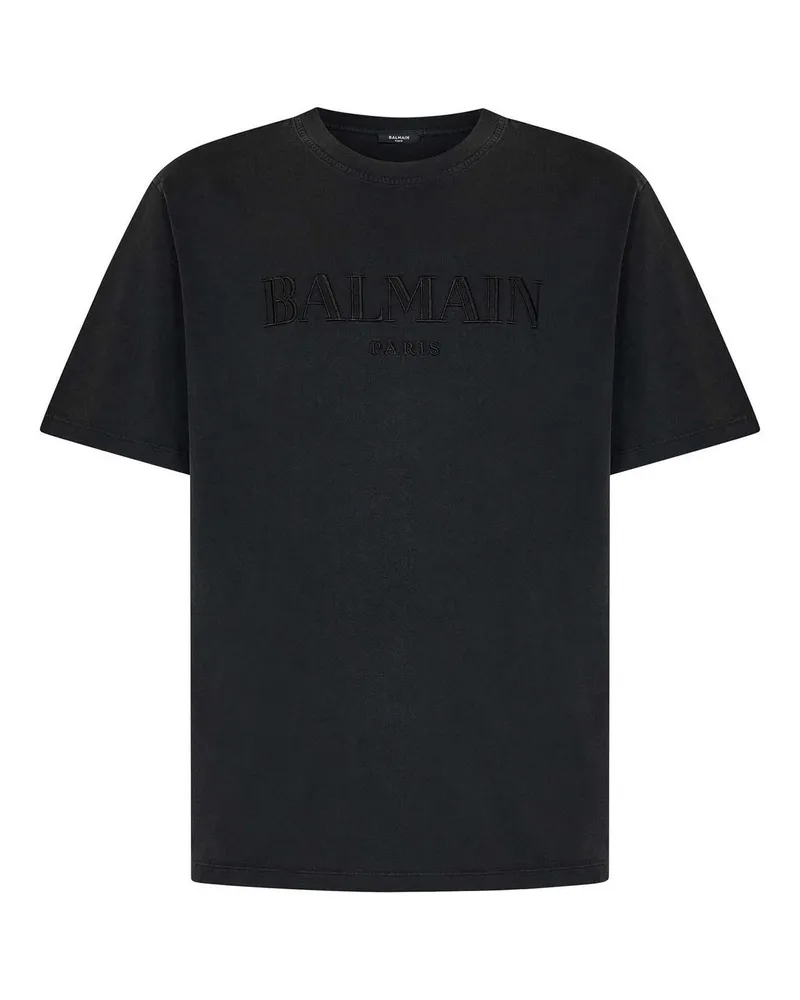 Balmain T-Shirt - Grau Grau