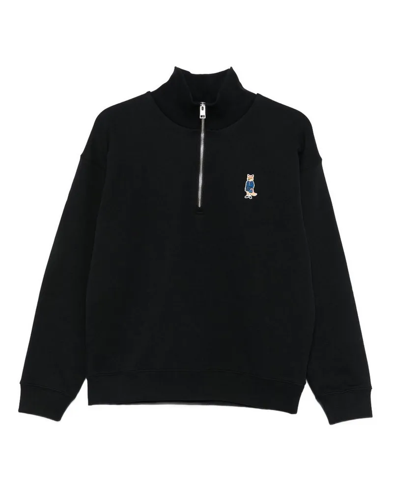 Kitsuné Sweatshirt - Schwarz Schwarz