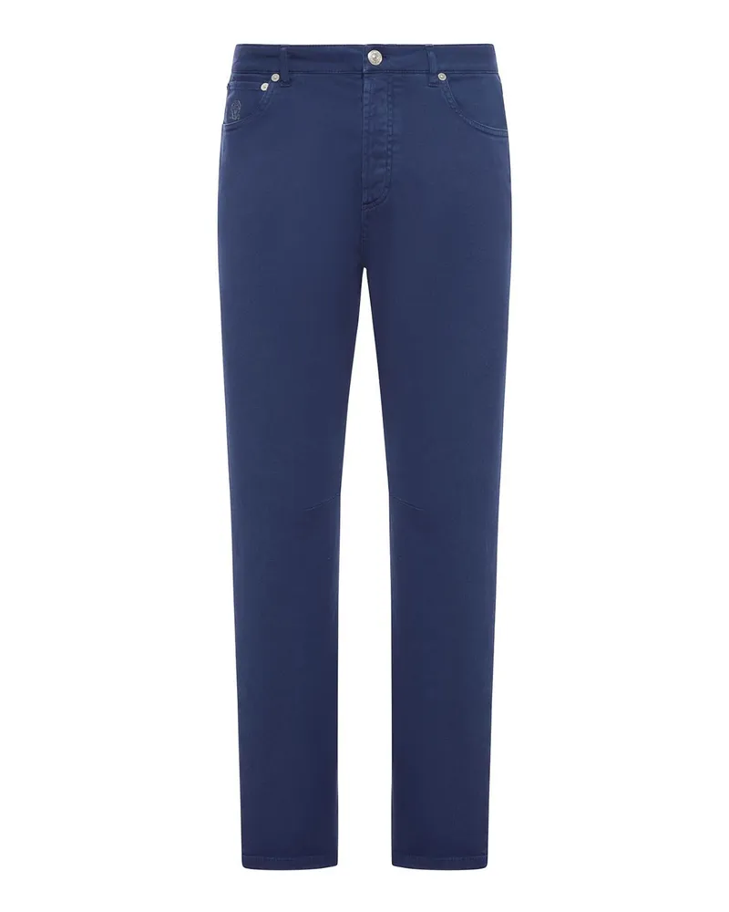 Brunello Cucinelli Straight Leg Jeans - Blau Blau