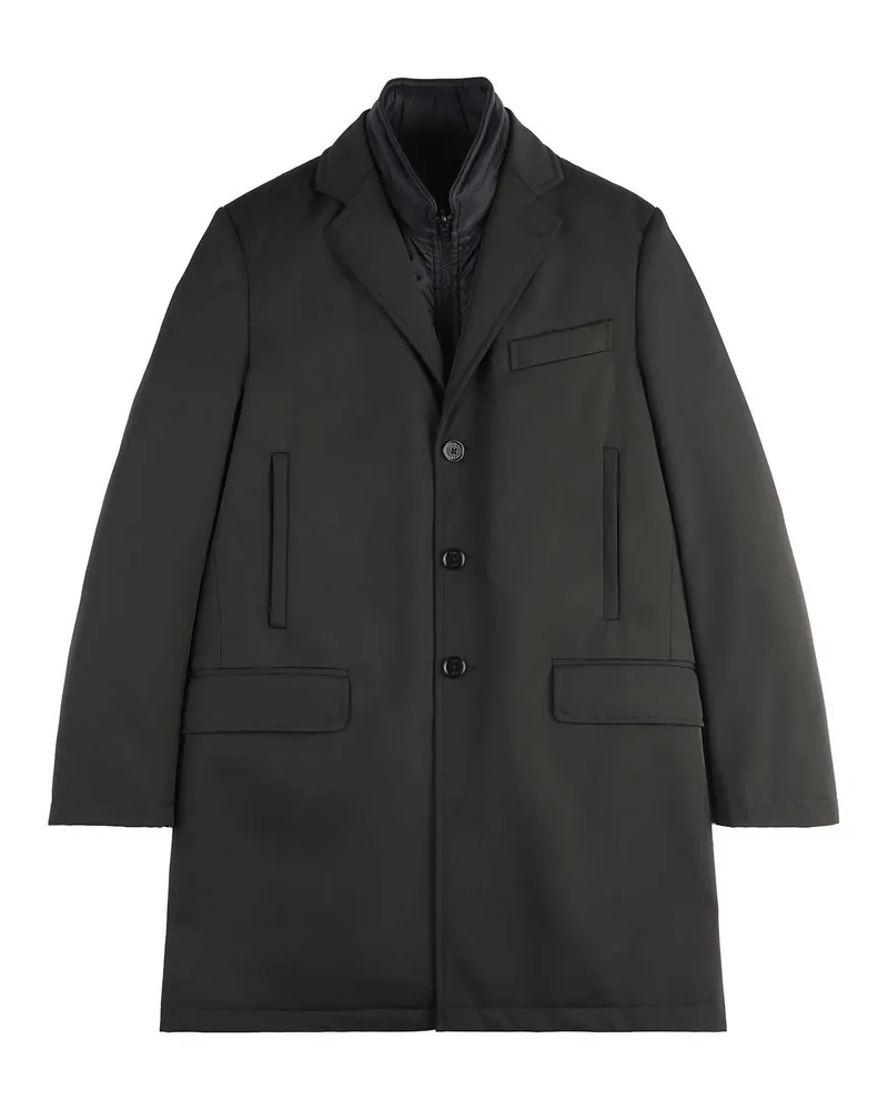 Fay Knielanger Mantel - Grau Grau