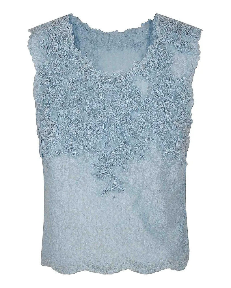 Ermanno Scervino Top - Hellblau Hellblau