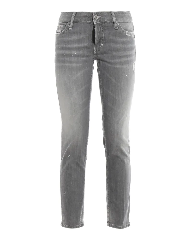 Dsquared2 Straight Leg Jeans - Grau Grau