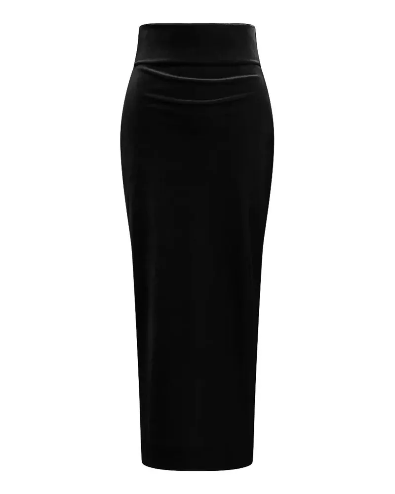 Alberta Ferretti Midirock - Schwarz Schwarz