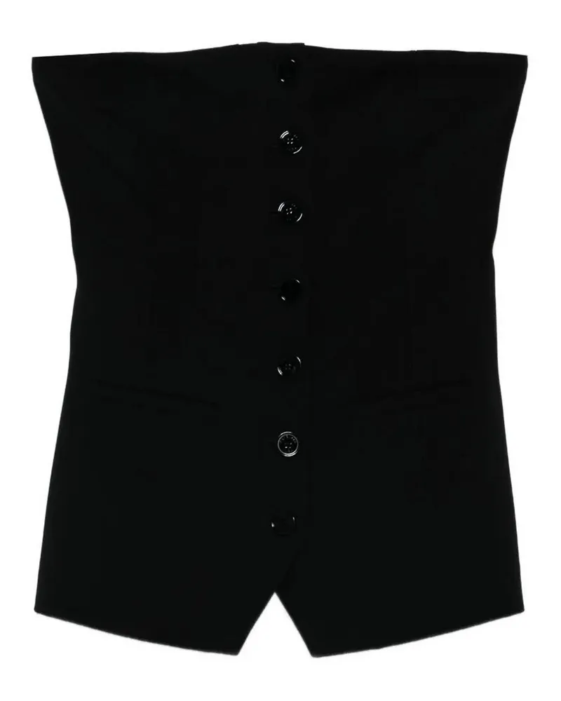 Patrizia Pepe Top - Schwarz Schwarz