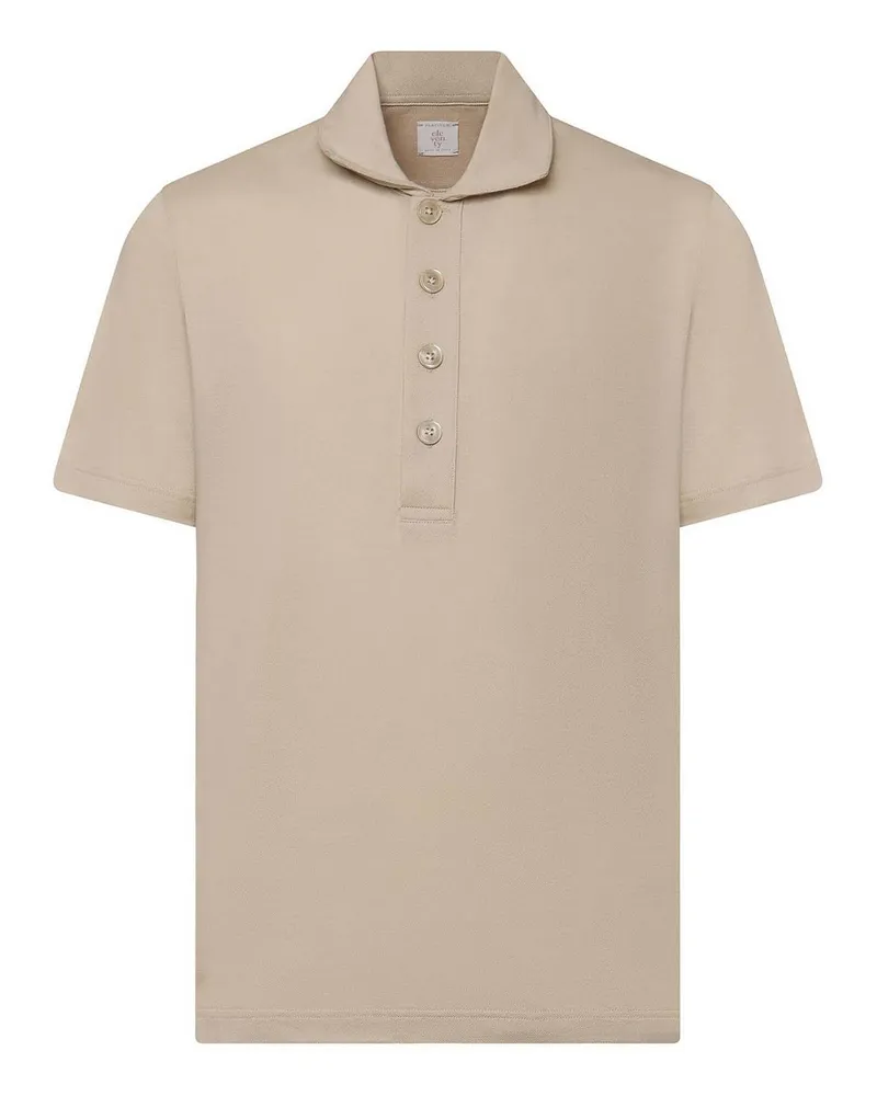 Eleventy Poloshirt - Hellbeige Hellbeige