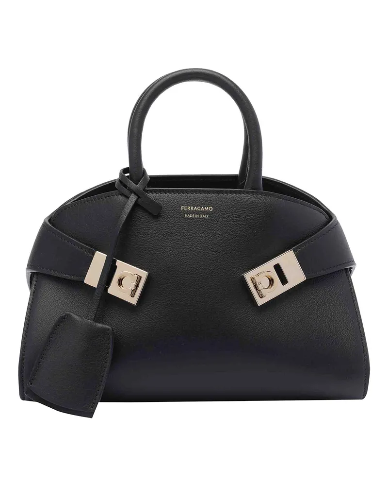 Ferragamo Shopper - Schwarz Schwarz