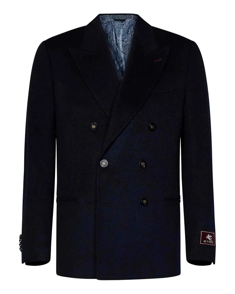 Etro Blazer - Blau Blau