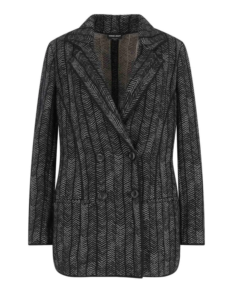 Giorgio Armani Blazer - Schwarz Schwarz