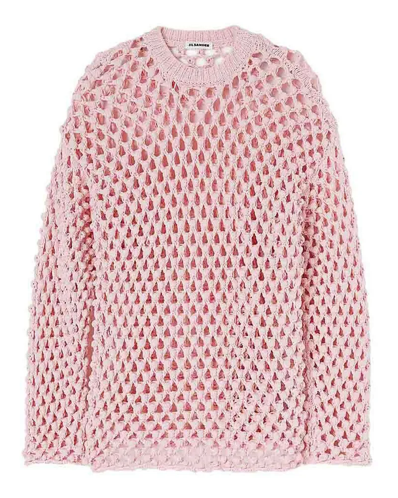 Jil Sander Rundhalspullover - Nude Nude