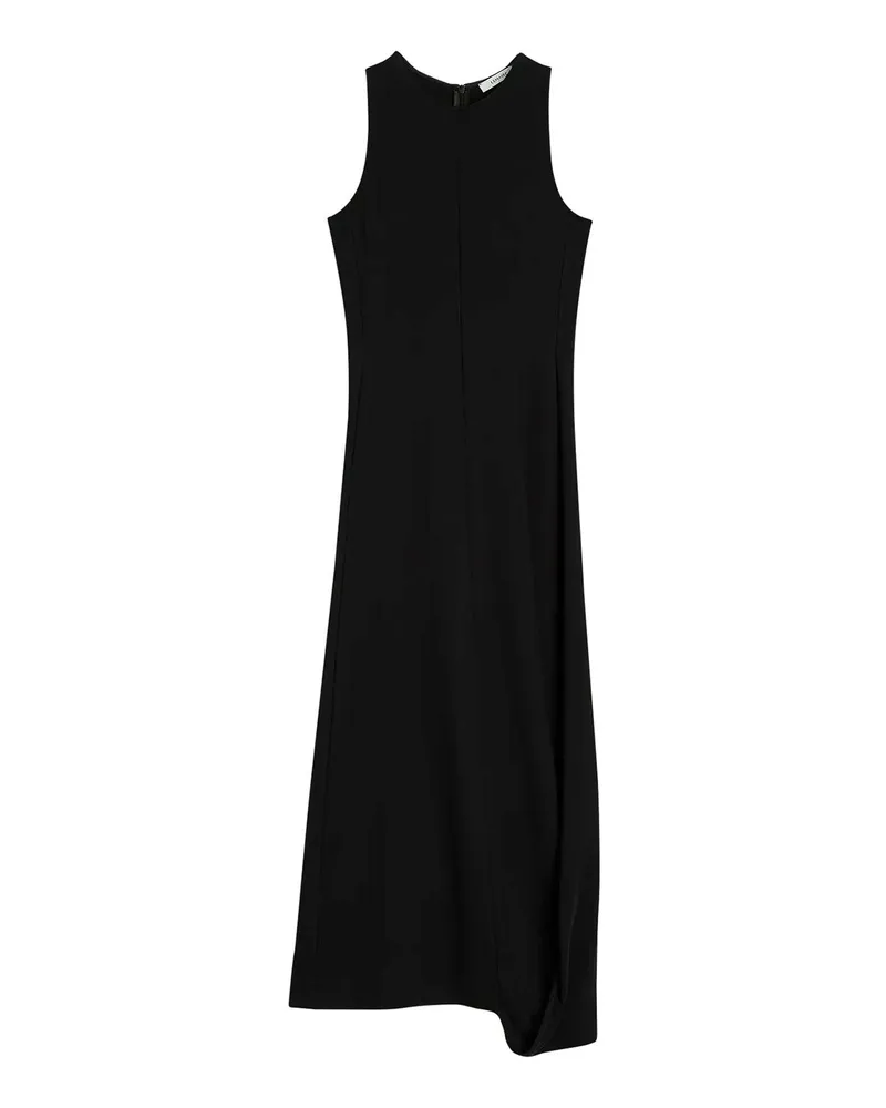 Christophe Lemaire Knielanges Kleid - Schwarz Schwarz
