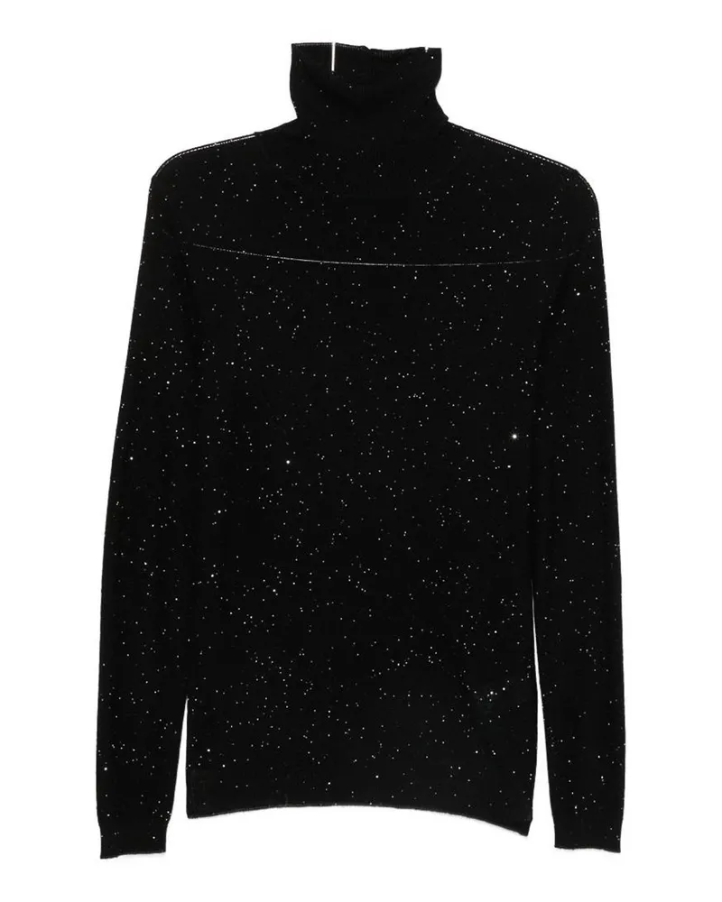 Fabiana Filippi Rollkragenpullover - Schwarz Schwarz