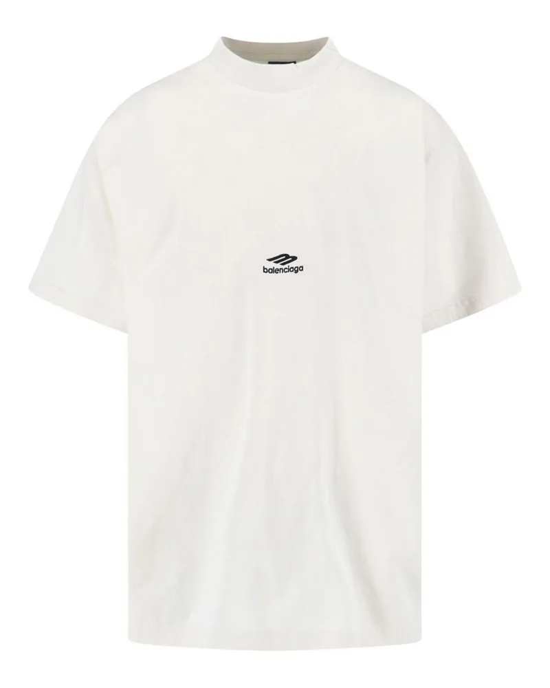 Balenciaga T-Shirt - Weiß Weiß
