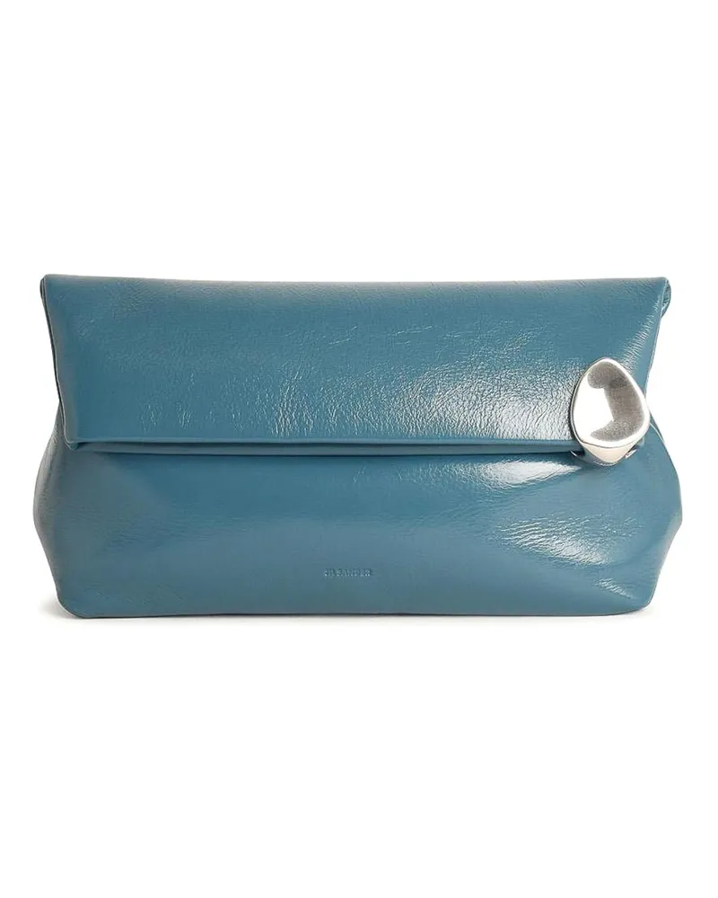 Jil Sander Clutch - Blau Blau