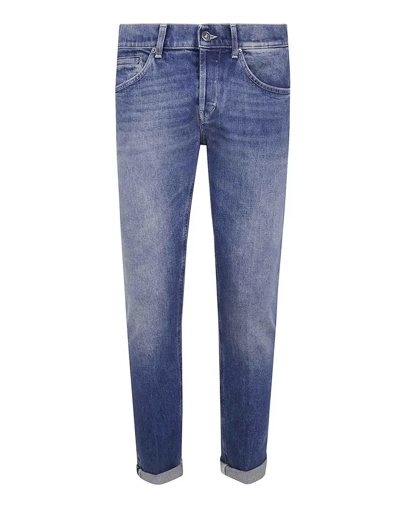 Dondup Straight Leg Jeans - Blau Blau