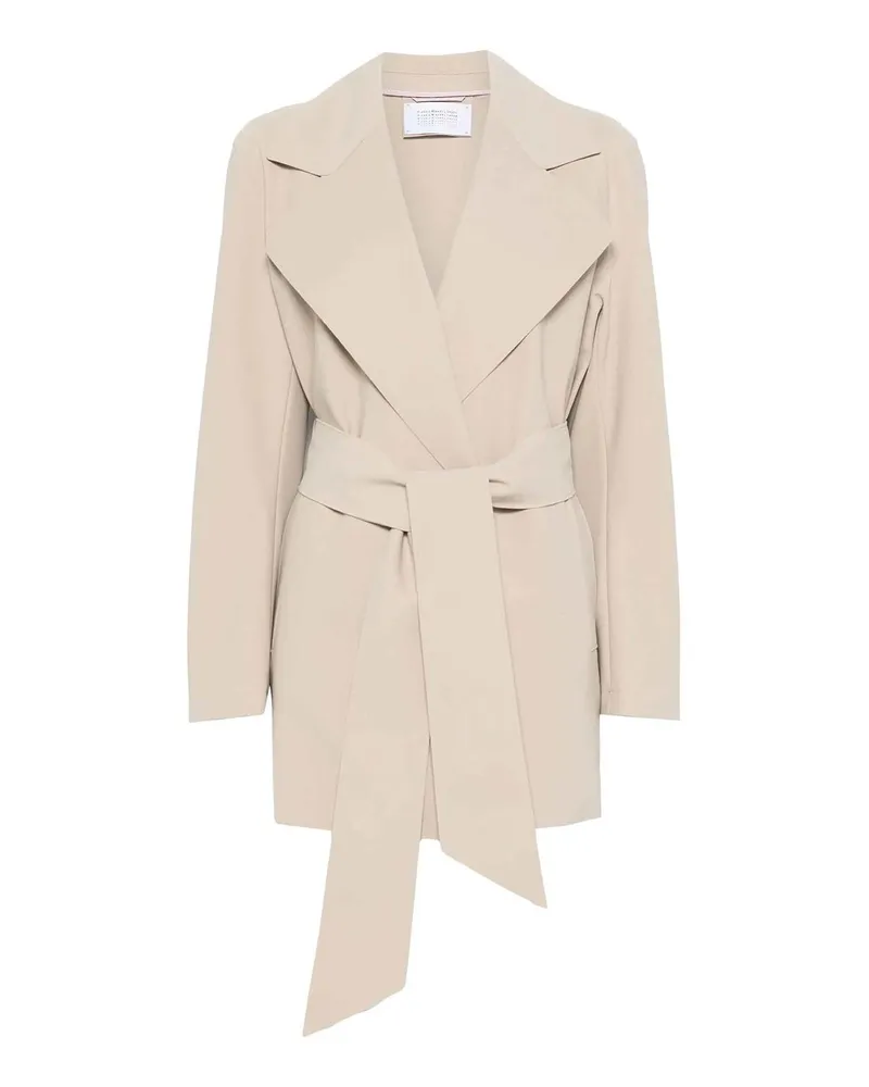Harris Wharf London Trenchcoat - Beige Beige