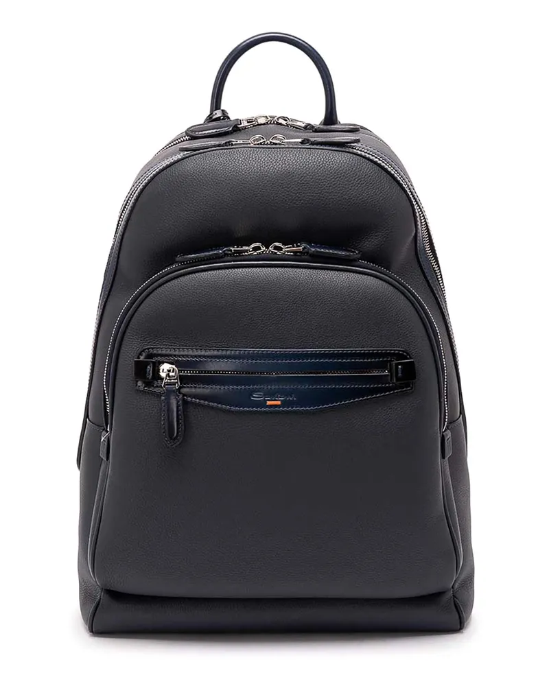Santoni Rucksack - Blau 