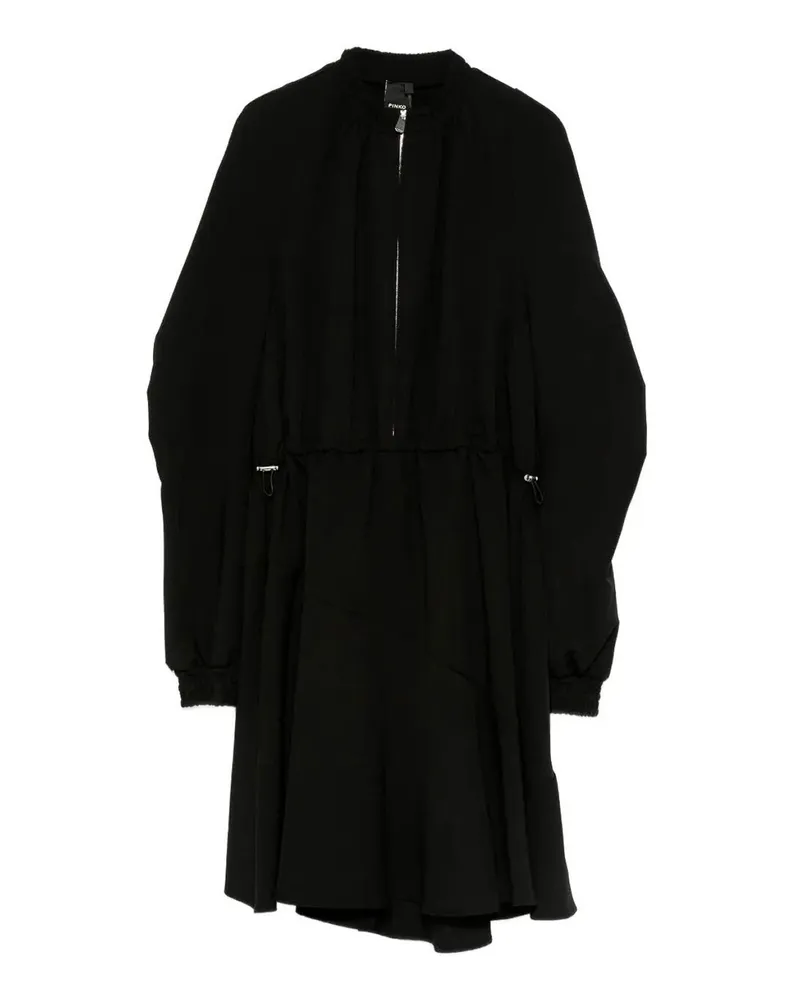 Pinko Knielanges Kleid - Schwarz Schwarz