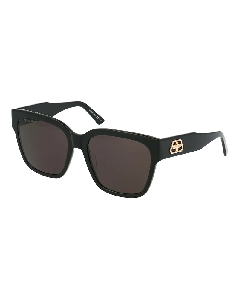 Balenciaga Sonnenbrille - Schwarz Schwarz
