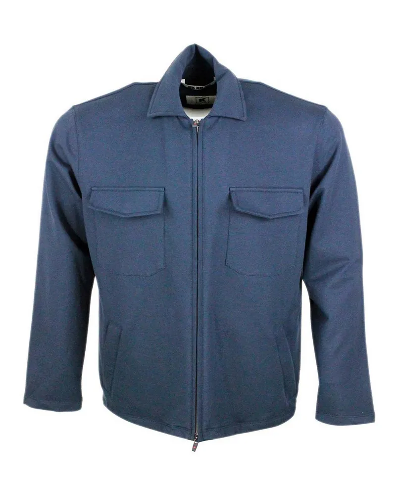 KIRED Casualjacke - Blau Blau