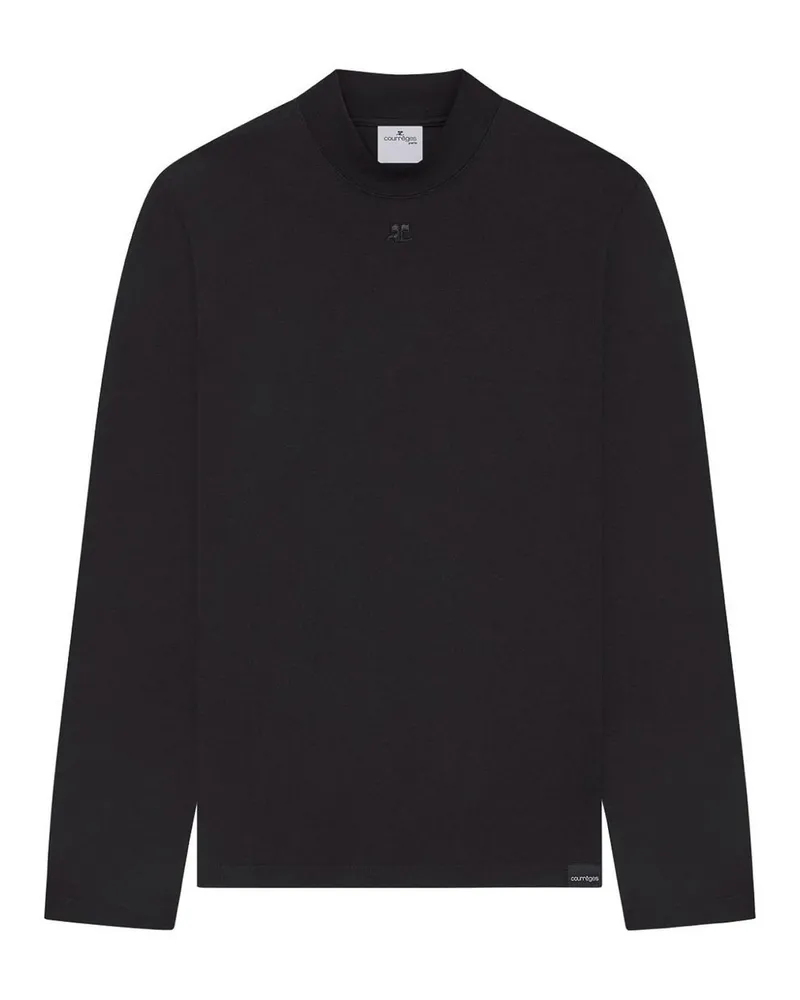 Courrèges T-Shirt - Schwarz Schwarz