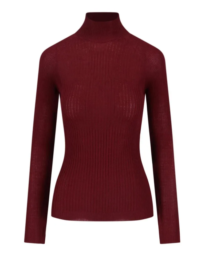 Sa Su Phi Rundhalspullover - Rot Rot