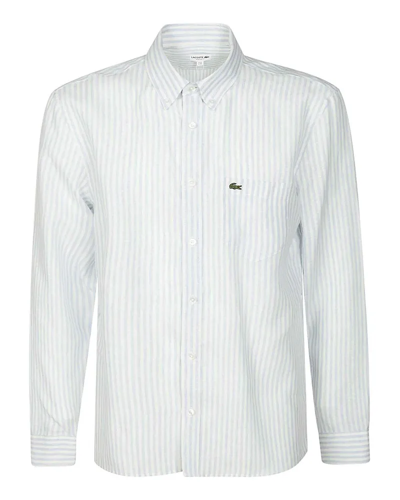 Lacoste Hemd - Weiß Weiß