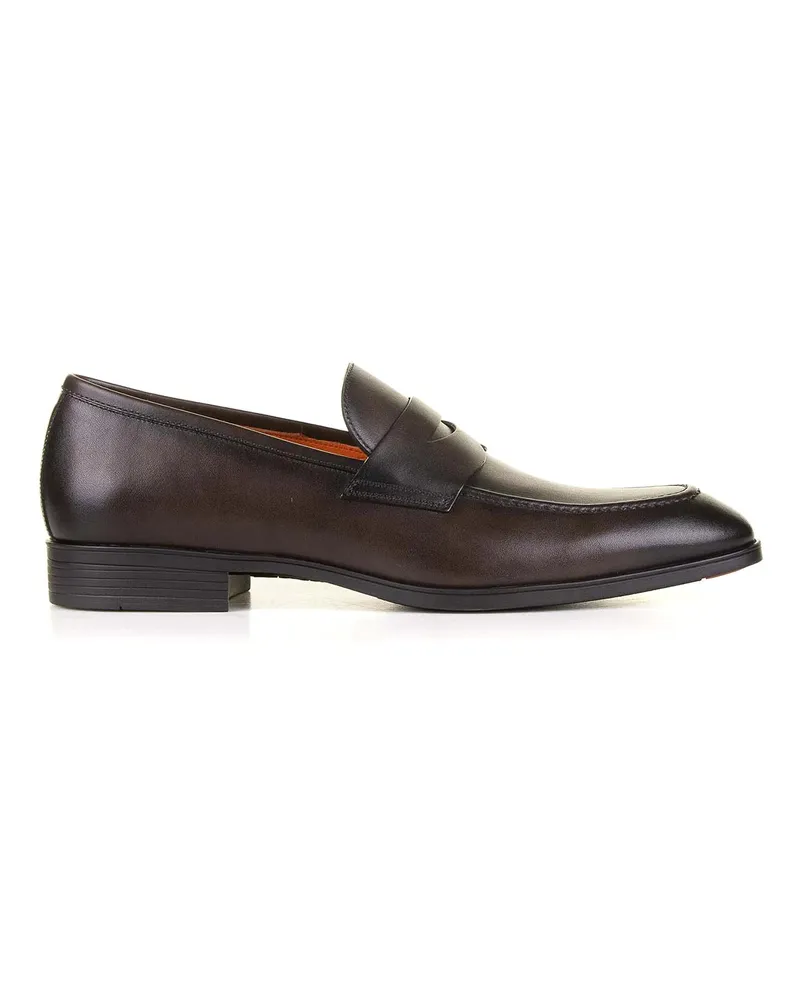 Santoni Mokassins - Dunkelbraun Dunkelbraun
