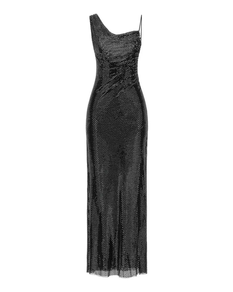 Self-Portrait Maxikleid - Schwarz Schwarz