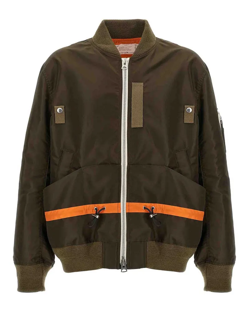Sacai Casualjacke - Grün Grün