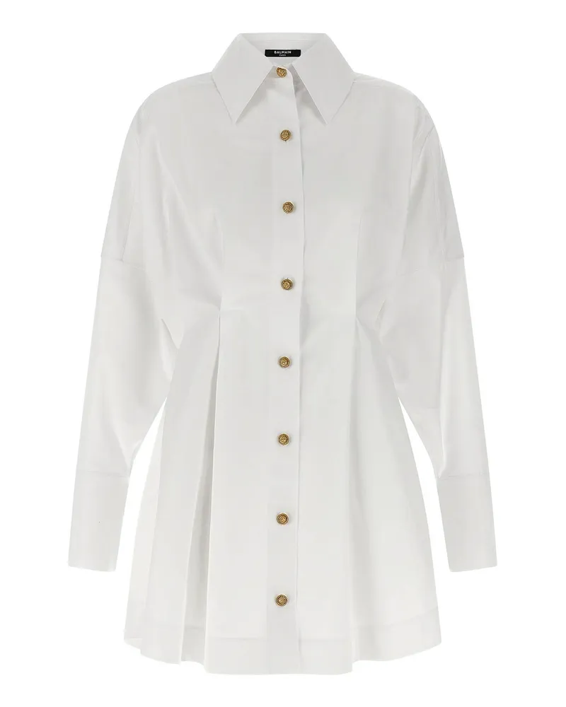 Balmain Schlagjeans - Weiß Weiß