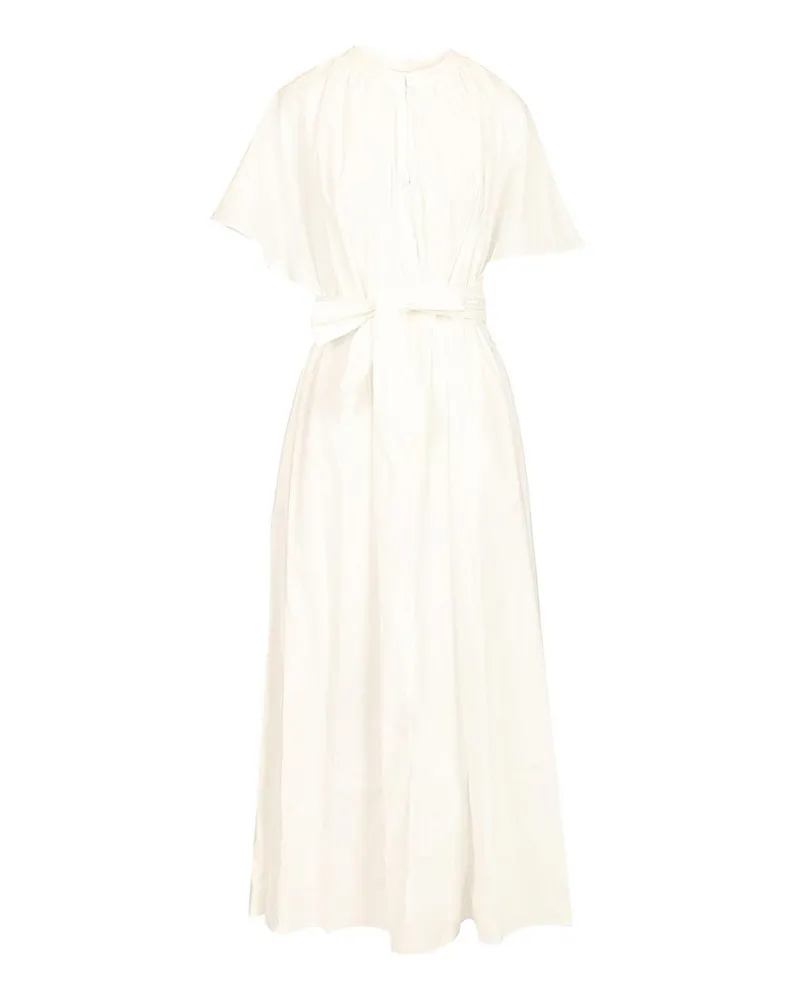 forte_forte Maxikleid - Weiß Weiß