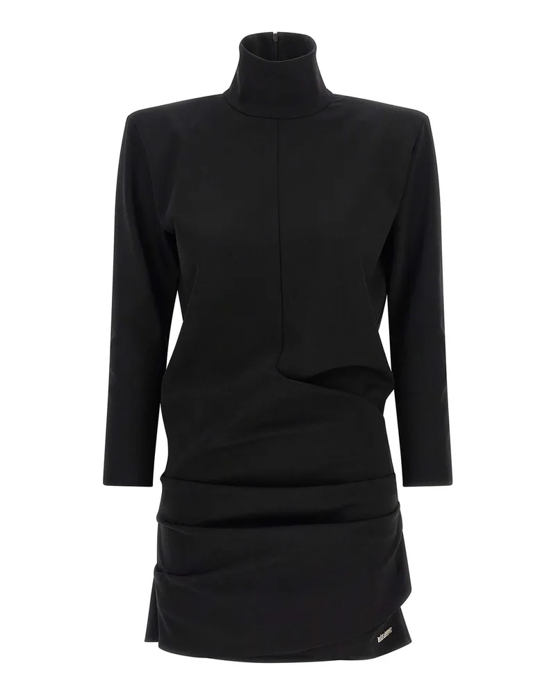 ATTICO Rollkragenpullover - Schwarz Schwarz