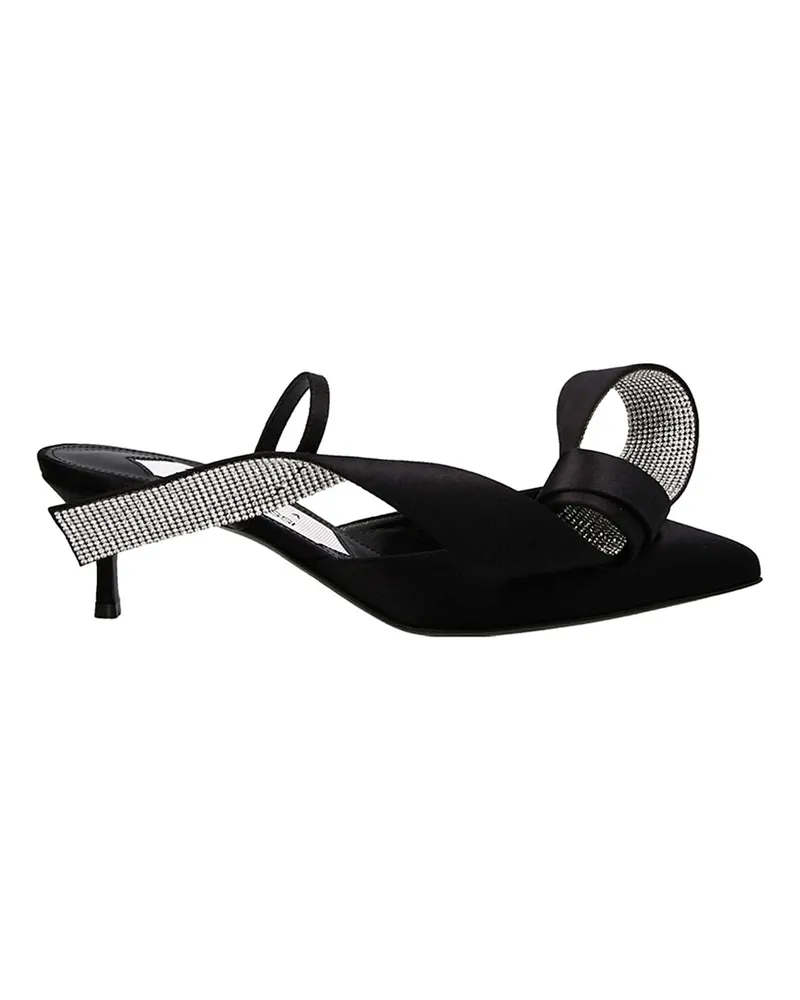Sergio Rossi Mules - Schwarz Schwarz