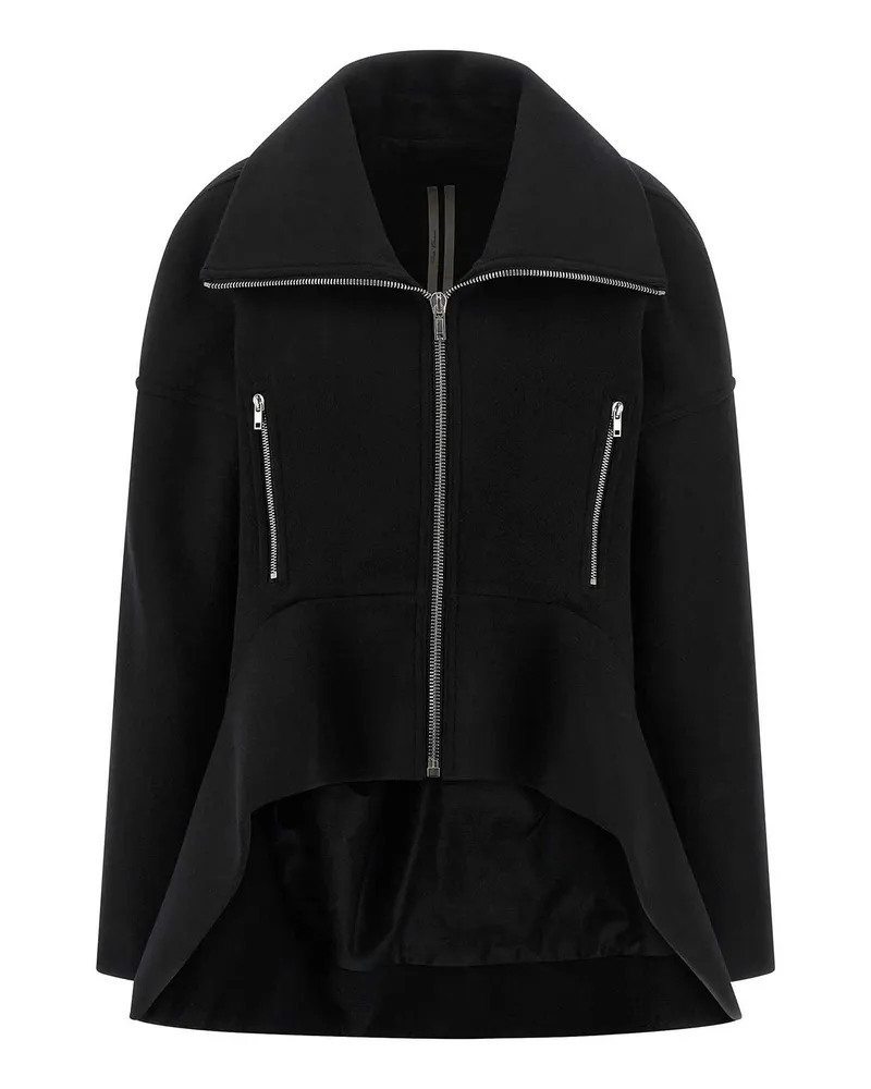 Rick Owens Rollkragenpullover - Schwarz Schwarz