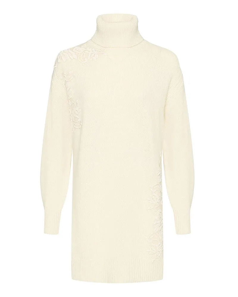 Ermanno Scervino Knielanges Kleid - Weiß Weiß