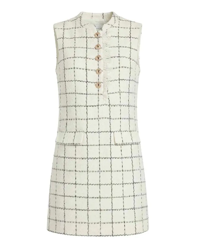 Self-Portrait Kurzes Kleid - Creme Creme