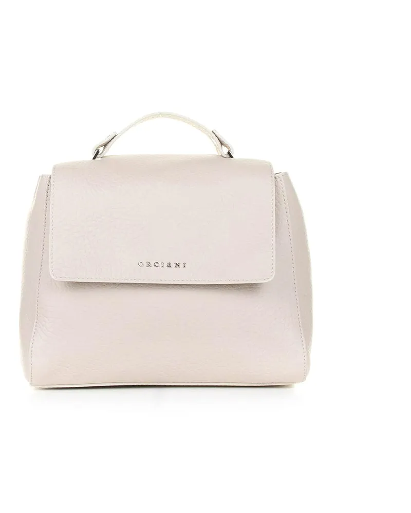 Orciani Schultertasche - Weiß Weiß