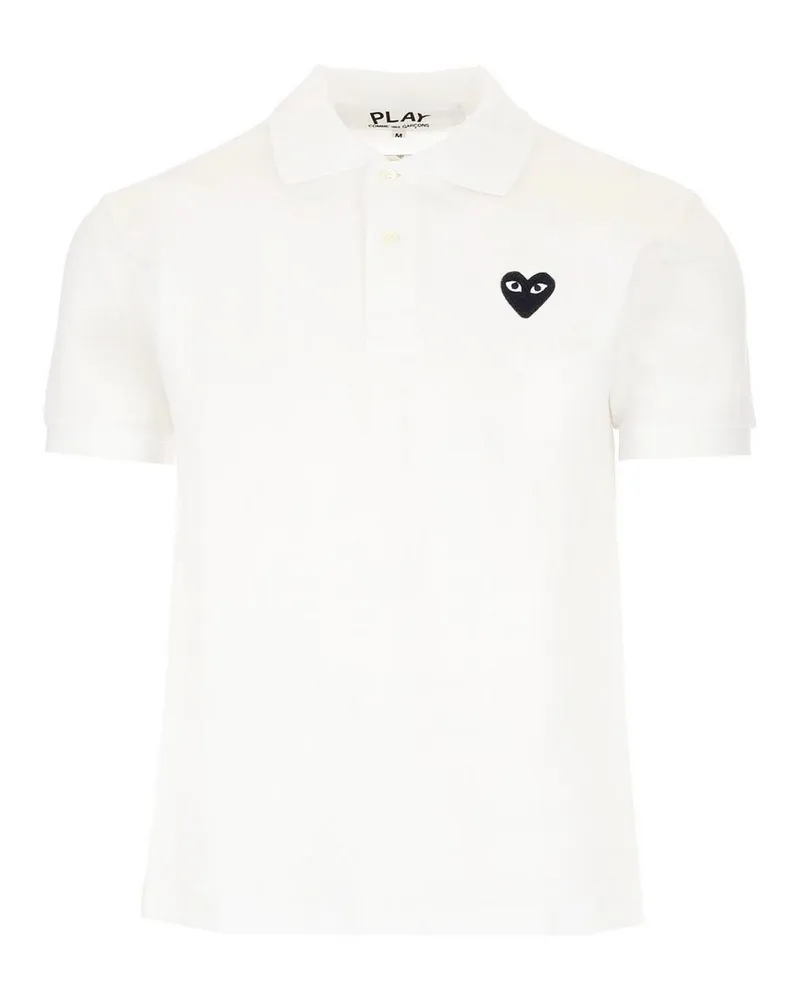 Comme des Garçons Poloshirt - Weiß Weiß