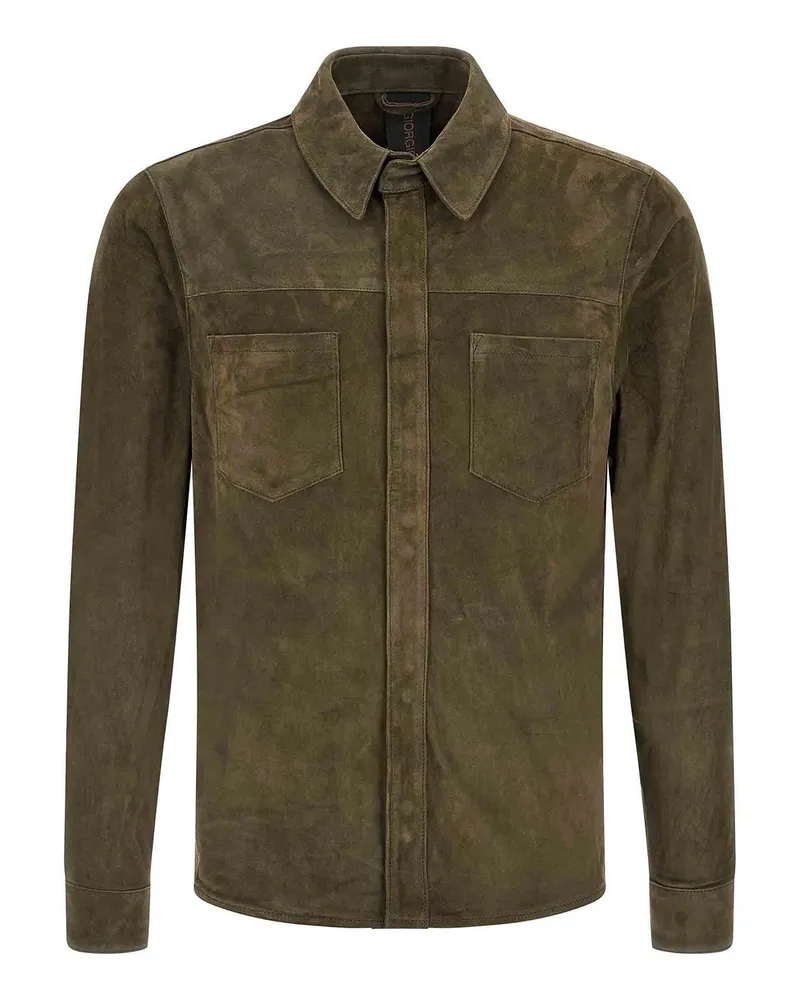 Giorgio Brato Hemd - Grün Grün