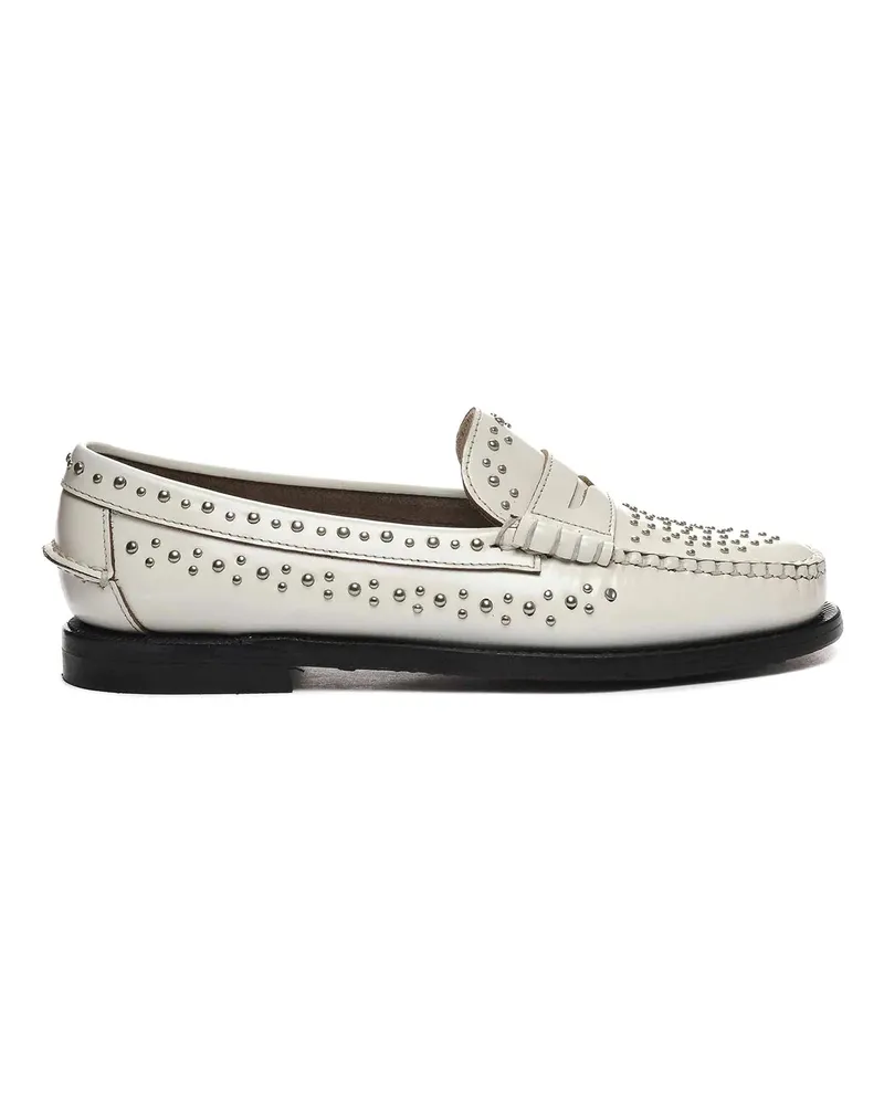 Sebago Mokassins - Weiß Weiß