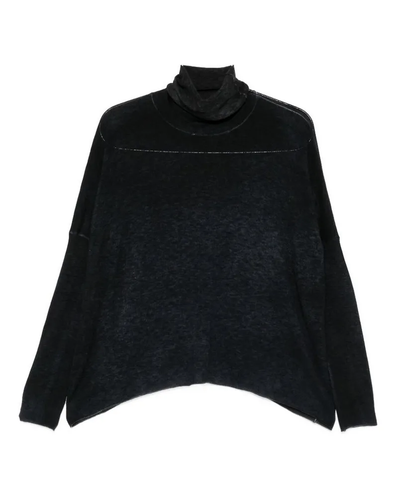 Avant Toi Rollkragenpullover - Dunkelblau Dunkelblau