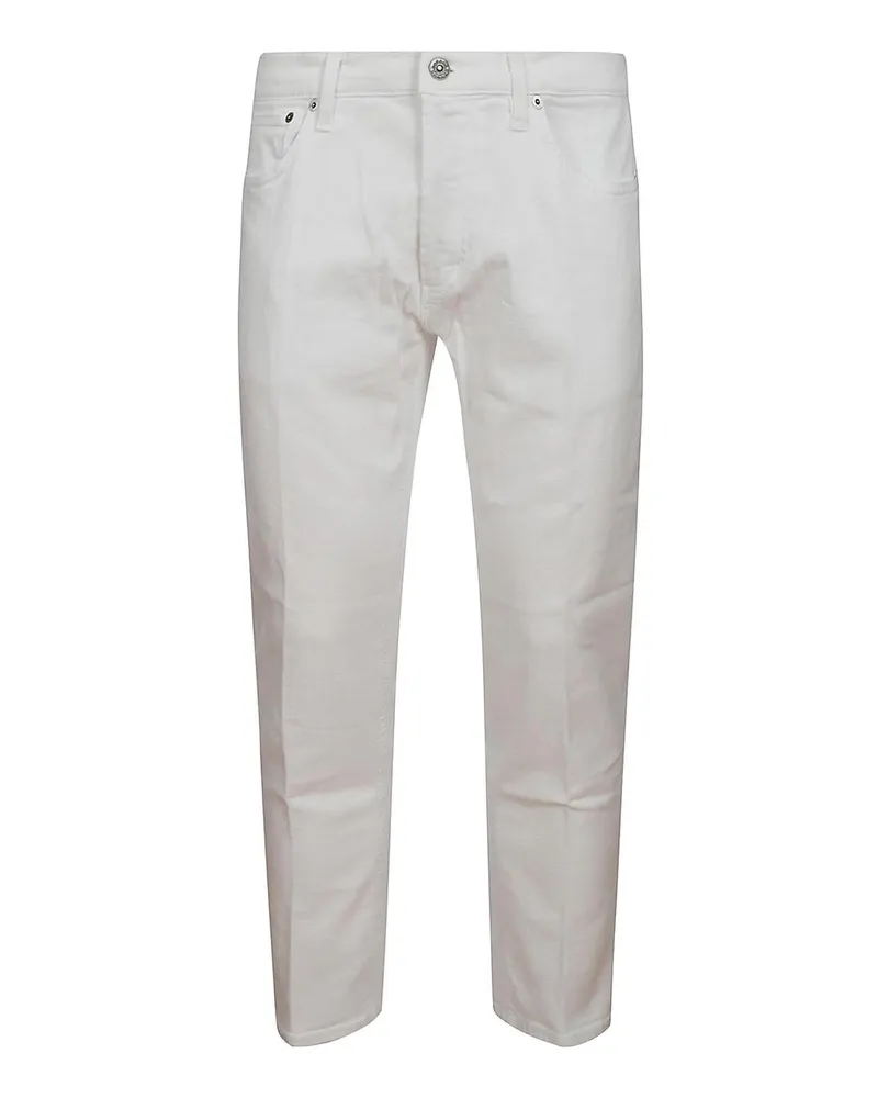 Dondup Straight Leg Jeans - Weiß Weiß