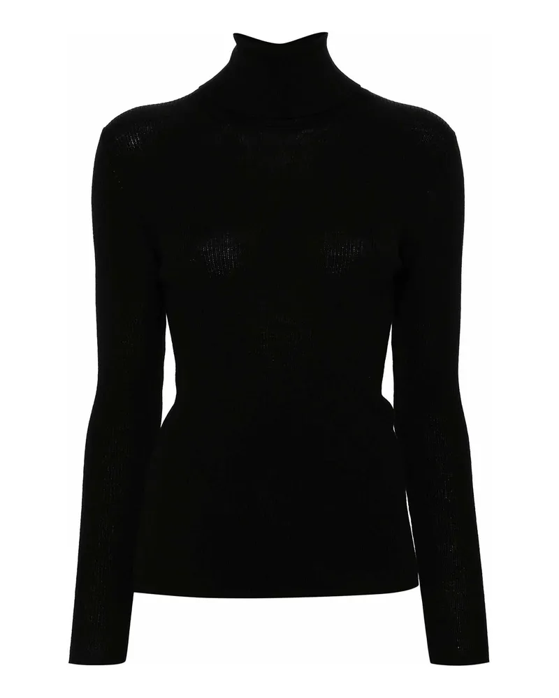 P.A.R.O.S.H. P. A.R. O.S. H. Rollkragenpullover - Schwarz Schwarz