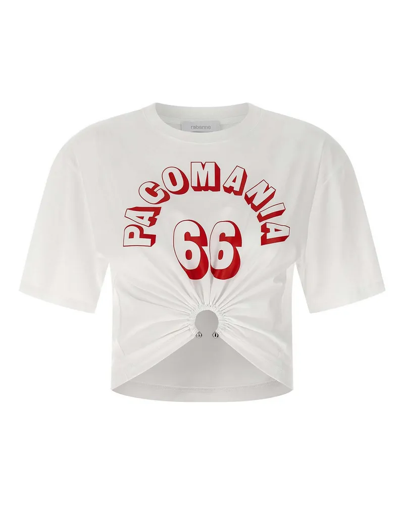 Paco Rabanne T-Shirt - Weiß Weiß