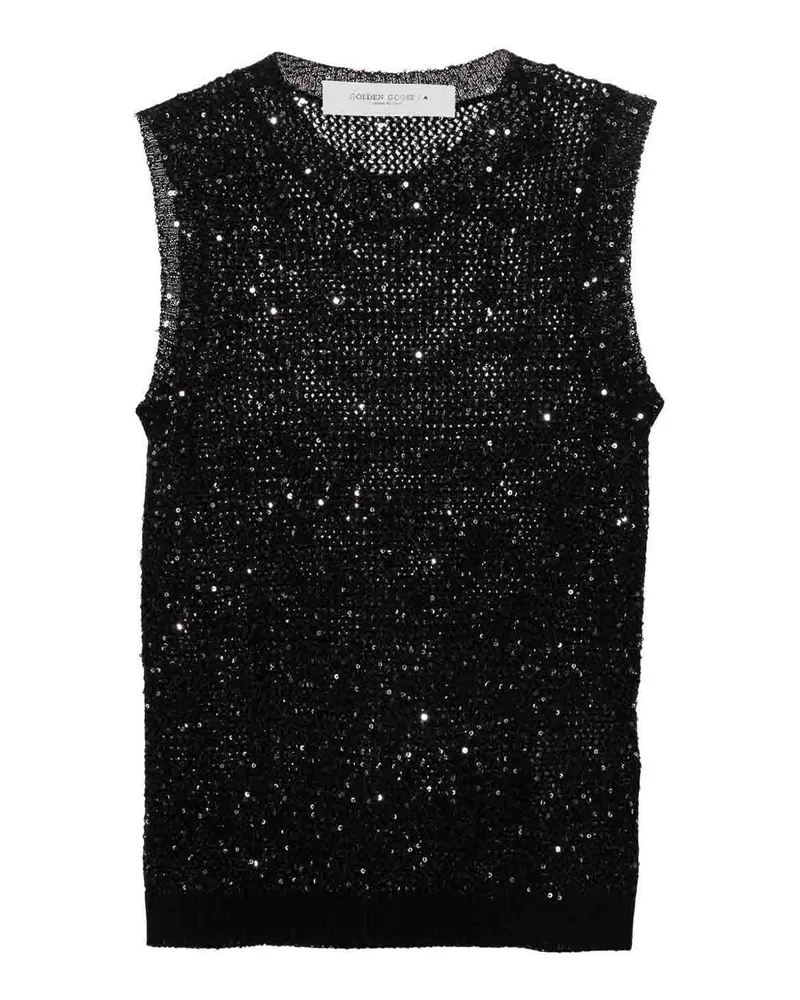 Golden Goose Top - Schwarz Schwarz