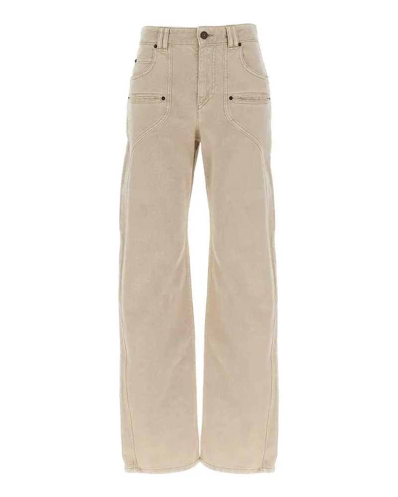 Isabel Marant Bootcut Jeans - Beige Beige