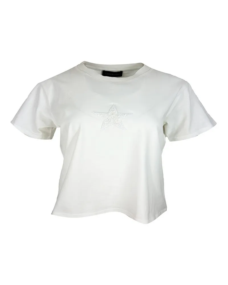 Lorena Antoniazzi T-Shirt - Weiß Weiß