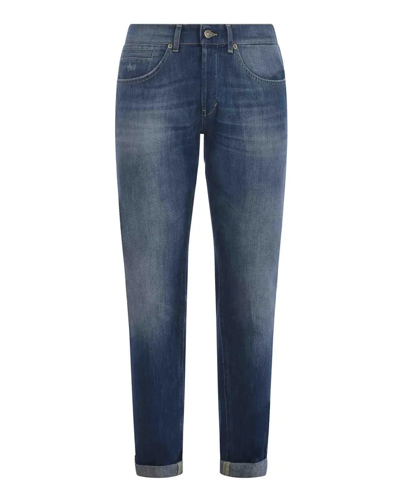 Dondup Straight Leg Jeans - Blau Blau