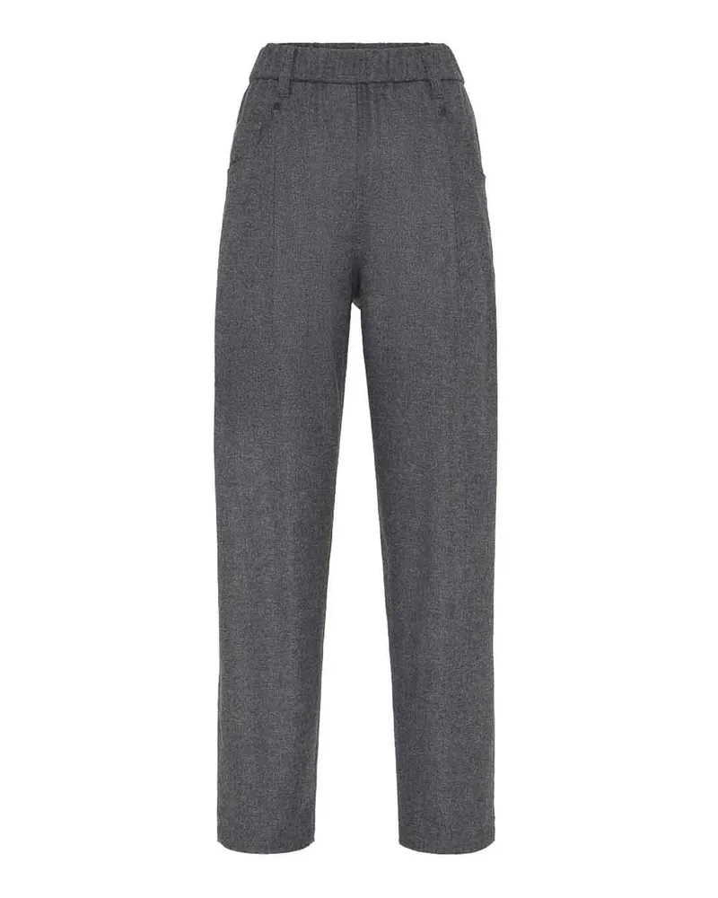 Brunello Cucinelli Casual Hose - Grau Grau