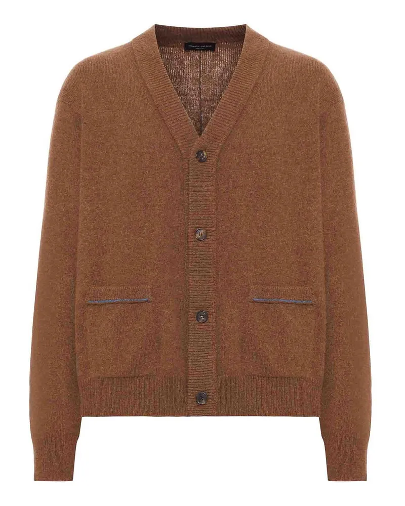 Roberto Collina Cardigan - Braun Braun